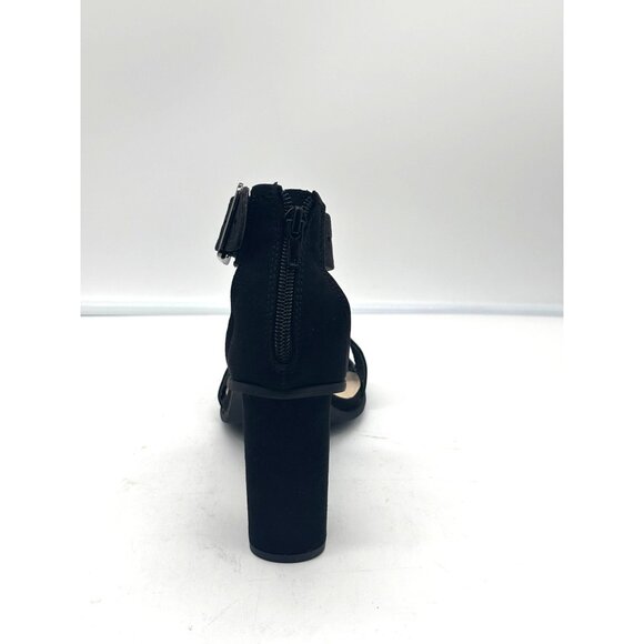 Bar III 2-piece Breeanne Sandal, Black, Size Mismatch (right 9.5/ left 10) - Picture 4 of 13